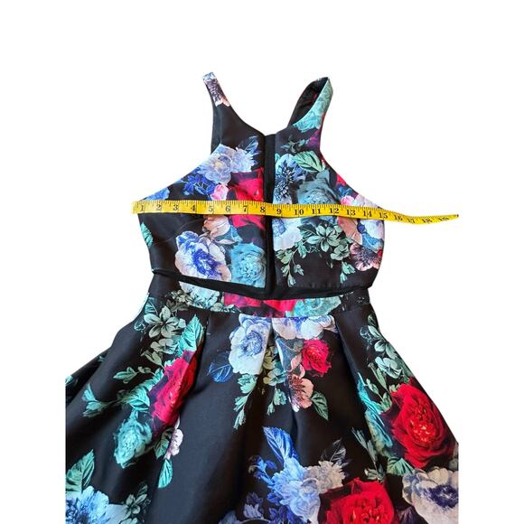 Dear Moon Floral Halter Dress - Size 3 - Picture 5 of 16
